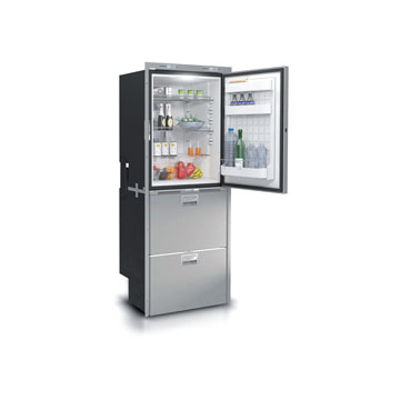 DW360 OCX2 BTX upper fridge compartment and lower freezer compartment