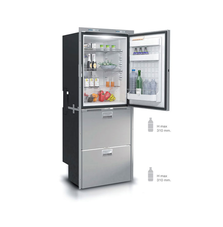 DW360 OCX2 BTX IM compartimiento superior frigorífico y compartimiento inferior congelador con icemaker / congelador_1