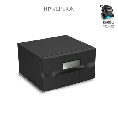 Frigo-freezer a cassetto, D20A HP, Nero