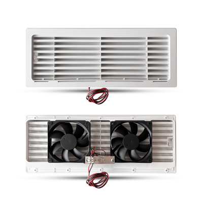 Griglia di aerazione superiore e inferiore ventilata 