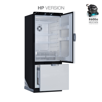 Réfrigérateur-congélateur, SLIM250 CHR HP, Gris, Virifrigo