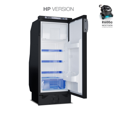 Frigorífico y congelador, SLIM90i CHR HP, Negro, Vitrifrigo