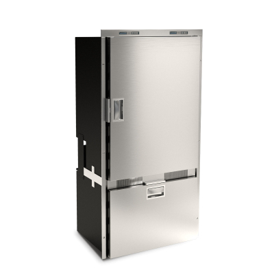 Frigo a porta singola e congelatore a cassetto singolo, DW250 OCX2 BTX