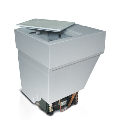Stainless steel fridge and freezer, C115iX OCX2, Vitrifrigo