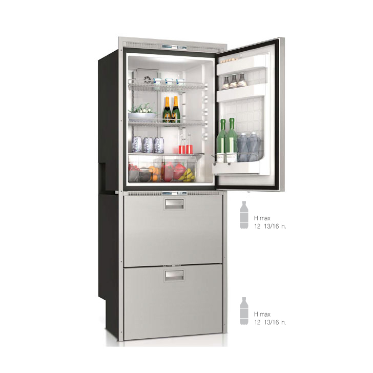 DW360IXD4-EFV compartiment supérieur du réfrigérateur et compartiment inférieur du congélateur / réfrigérateur_1